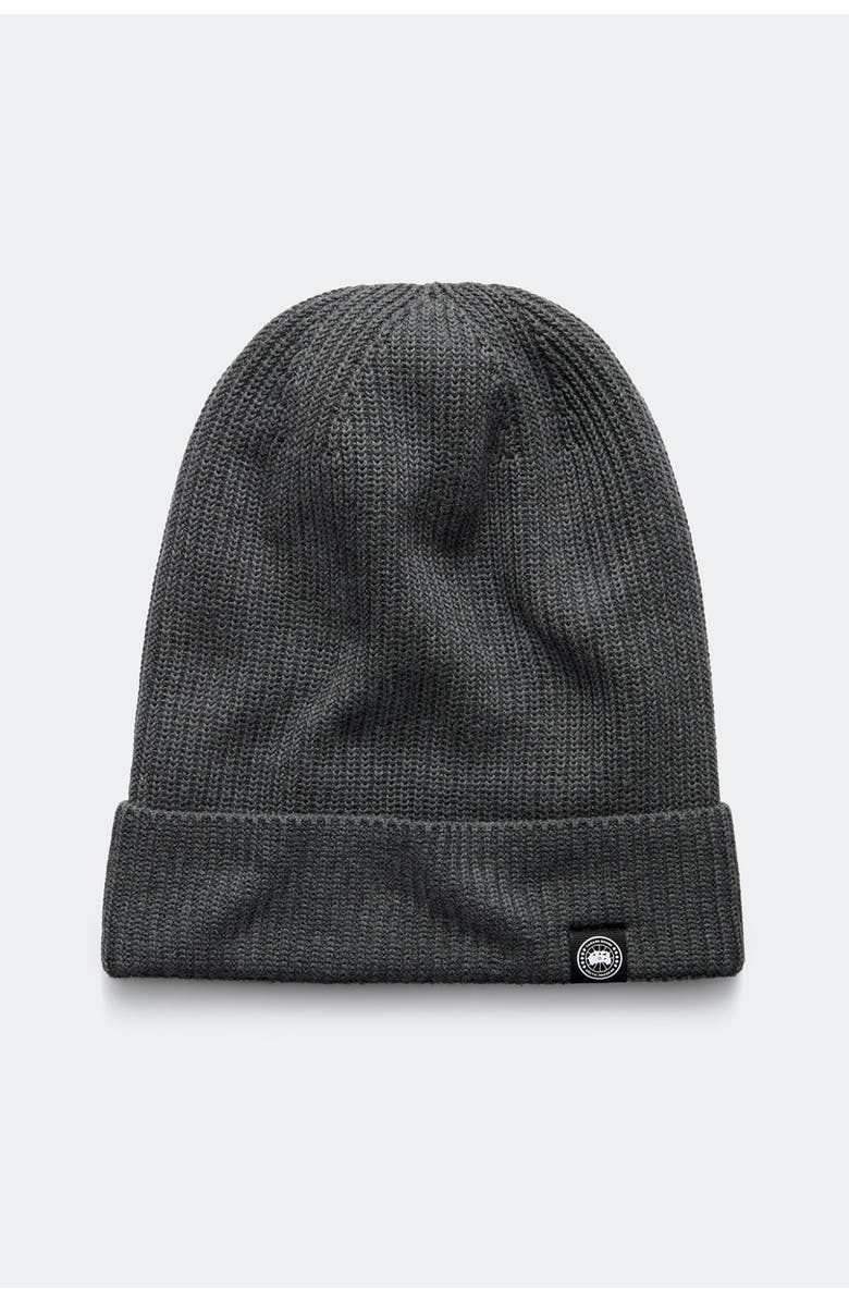 Canada Goose Cotton Rib Beanie, Alternate, color,