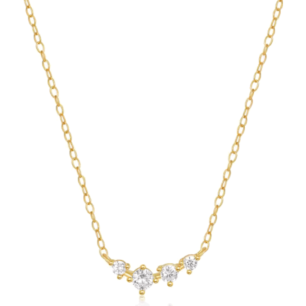 Hollywood Sensation Celestial Elegance Necklace In Gold