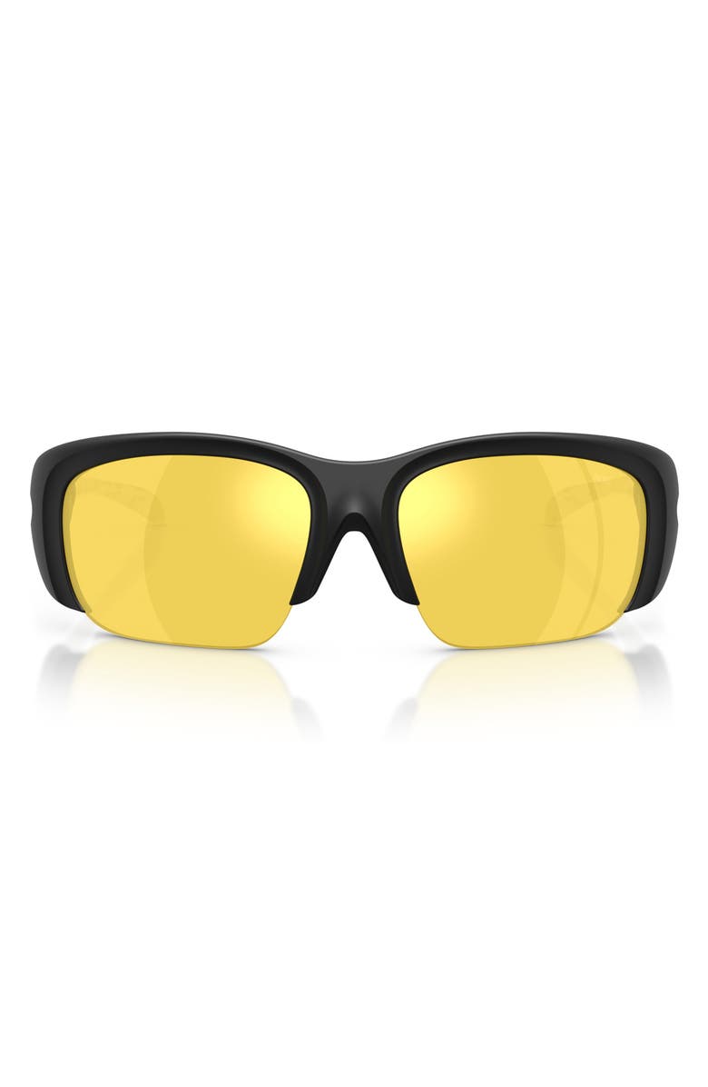 DIESEL<sup>®</sup> 62mm Oversize Mirrored Pillow Sunglasses, Main, color, 