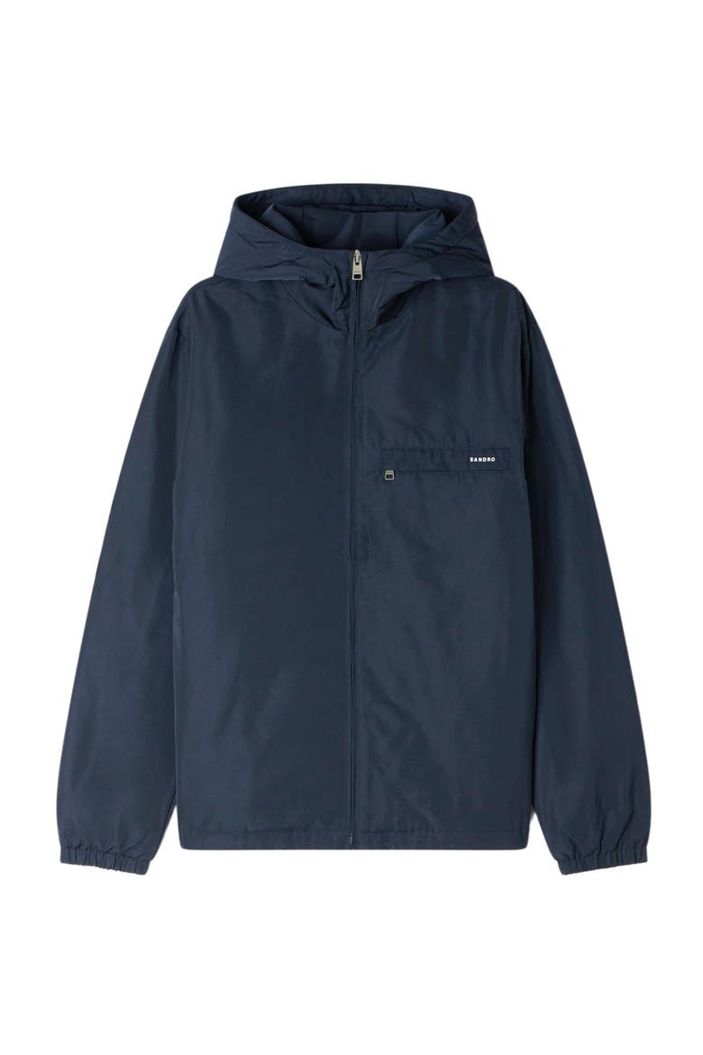 Nylon windbreaker, Alternate, color, Navy blue