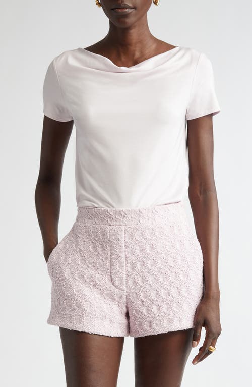St John St. John Collection Cowl Neck Knit Top In Primrose