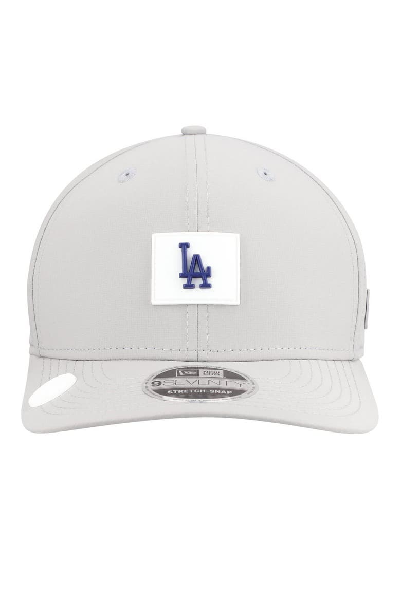 Men's New Era  Gray Los Angeles Dodgers 2026 Clubhouse 9SEVENTY Adjustable Hat, Alternate, color, Gray