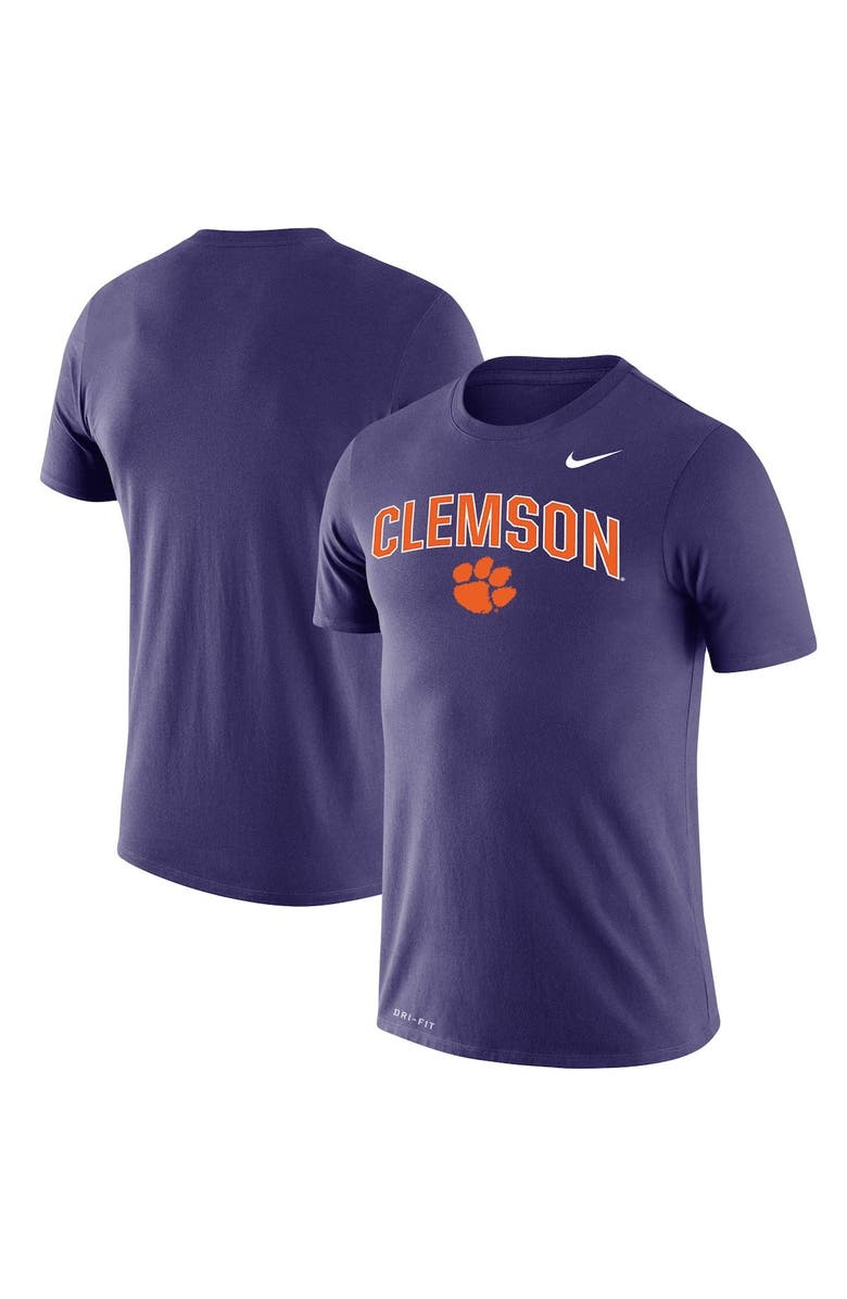 Nike Men's Nike Purple Clemson Tigers Big & Tall Legend Team Performance T-Shirt, Main, color,