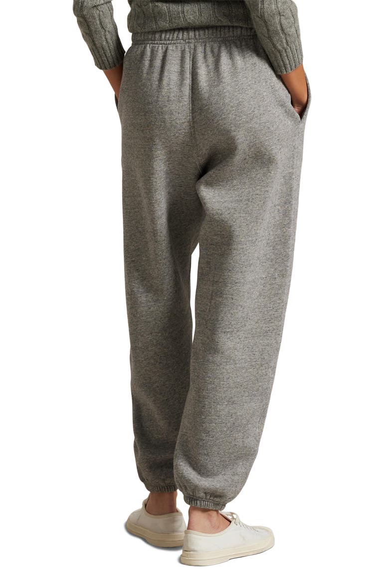 Fleece Drawstring Sweatpants, Alternate, color, GREY HTR