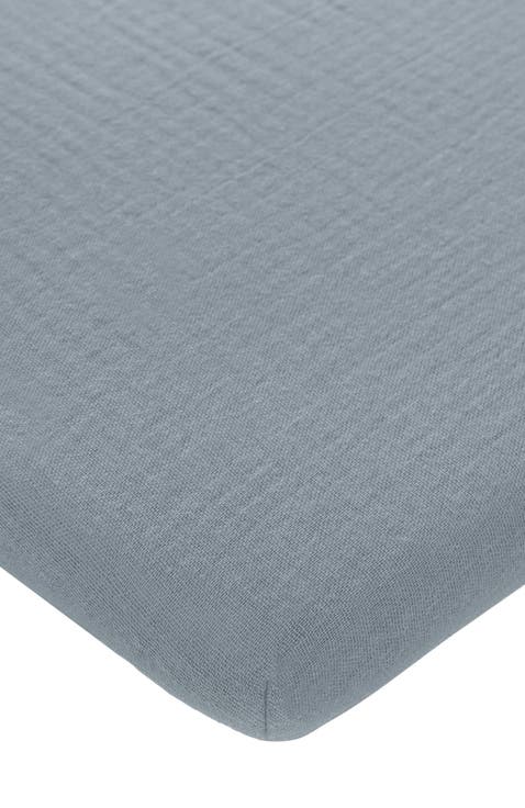 Muslin Fitted Bassinet Crib Sheet