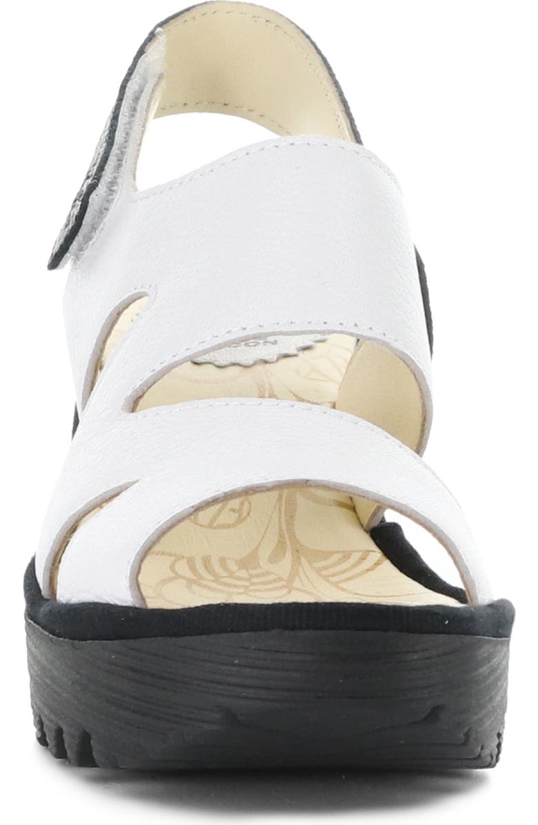 Fly London Yaad Slingback Platform Wedge Sandal, Alternate, color,