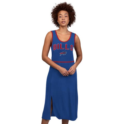 Women's G-III 4Her by Carl Banks  Royal Buffalo Bills Center Field Maxi Dress