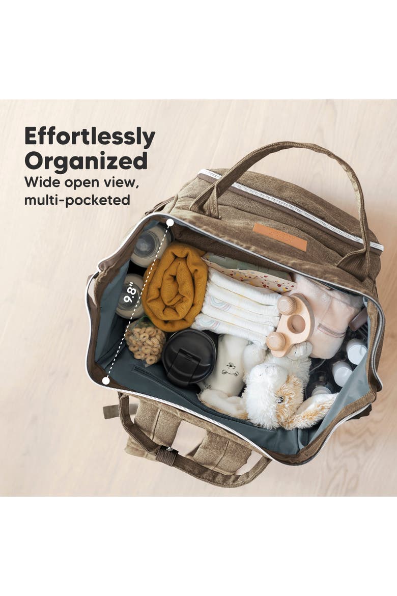 Original Diaper Bag, Alternate, color, Coffee Brown