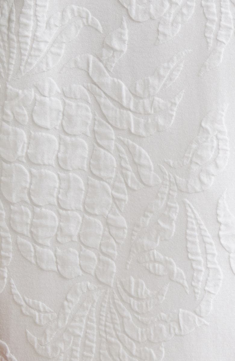 Lilly Pulitzer<sup>®</sup> Maetha Floral Jacquard Ruffle Romper, Alternate, color,