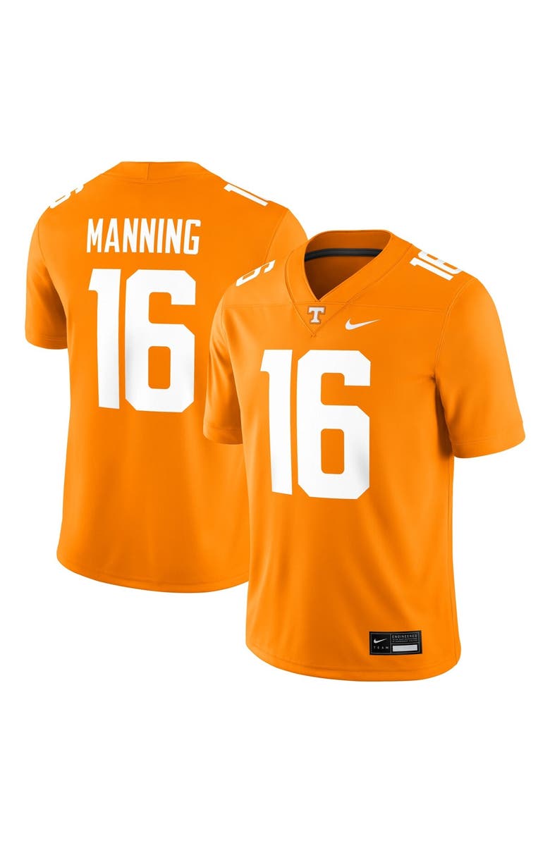 Nike Men's Nike Peyton Manning Tennessee Orange Tennessee Volunteers Home Game Jersey, Main, color, Tennessee Orange