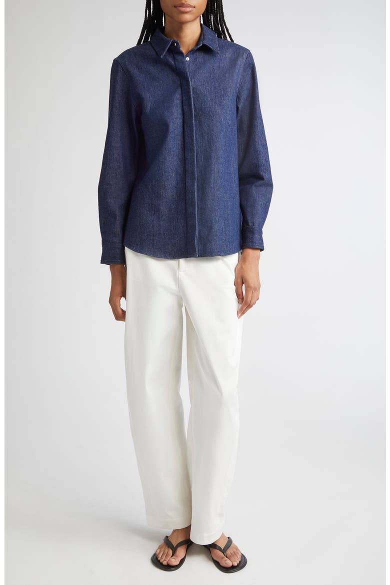 Kayden Stretch Cotton Pants, Alternate, color, WHITE