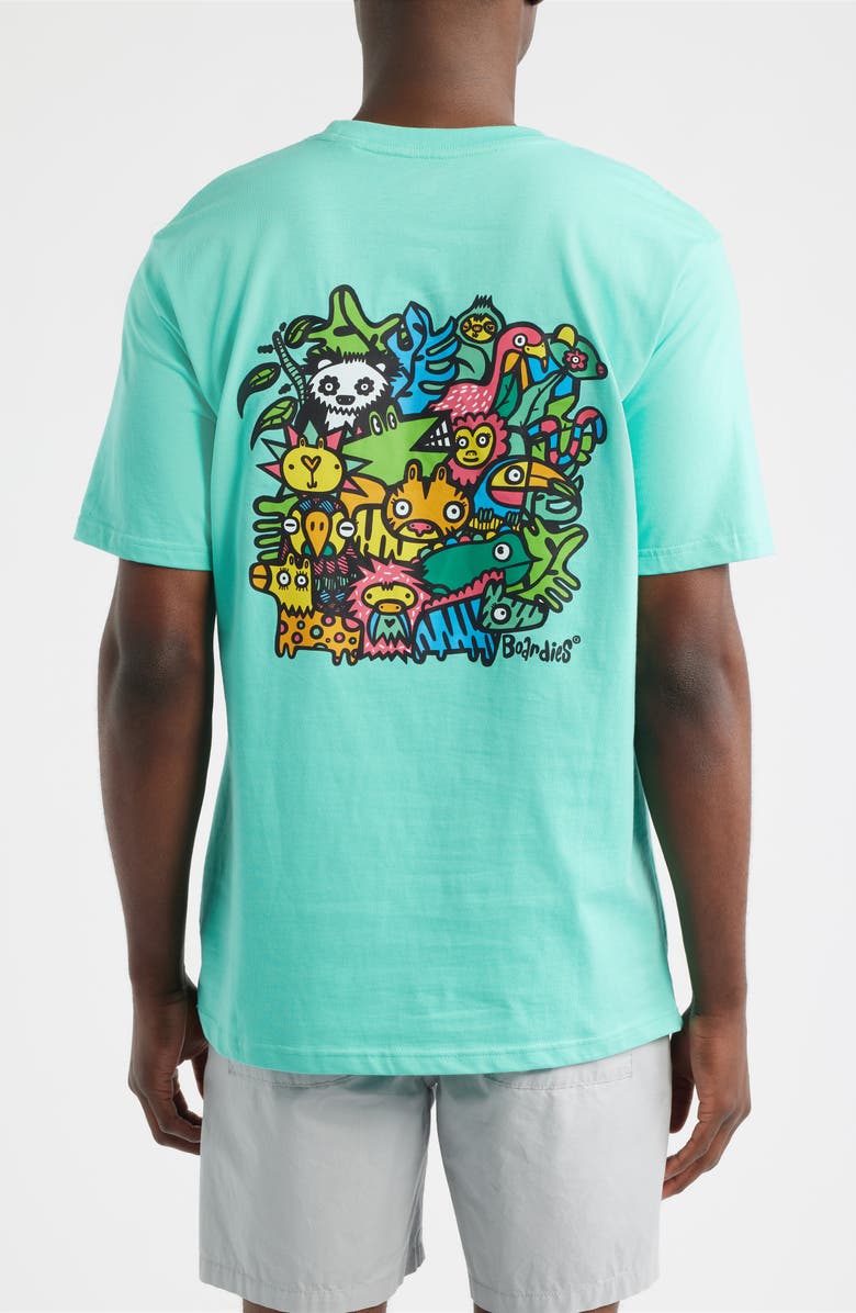 Boardies Munday Jungle T-Shirt Graphic T-Shirt, Alternate, color, Green