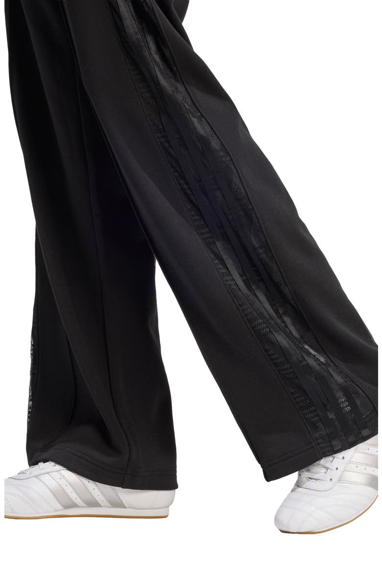 Firebird Lace Track Pants, Alternate, color, BLACK