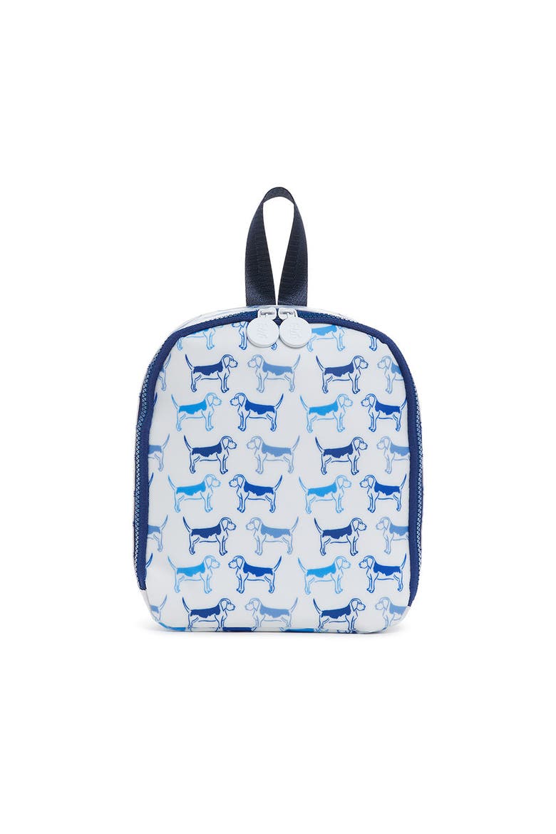 Puppy Love Lunch Bag, Main, color, Blue