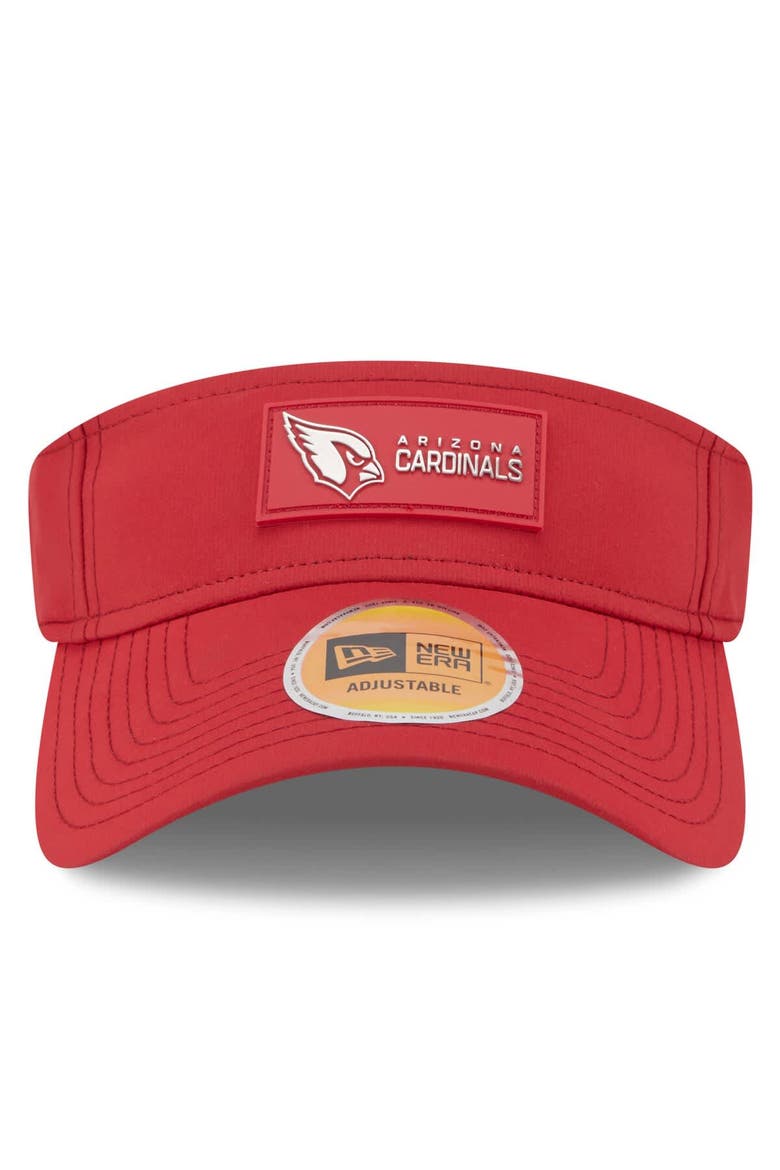 Men's New Era Cardinal Arizona Cardinals 2025 Sideline  Visor, Alternate, color, Cardinal
