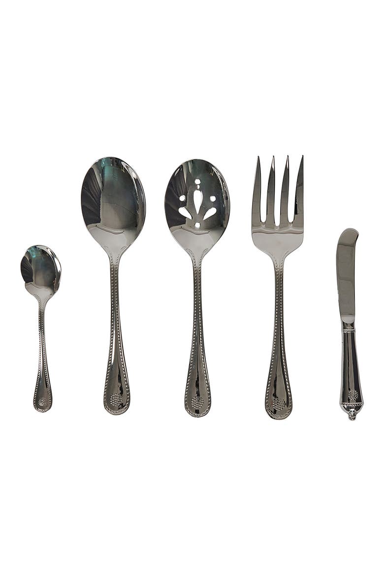 Berry & Thread 5-Piece Hosetess set, Main, color, POLISHED