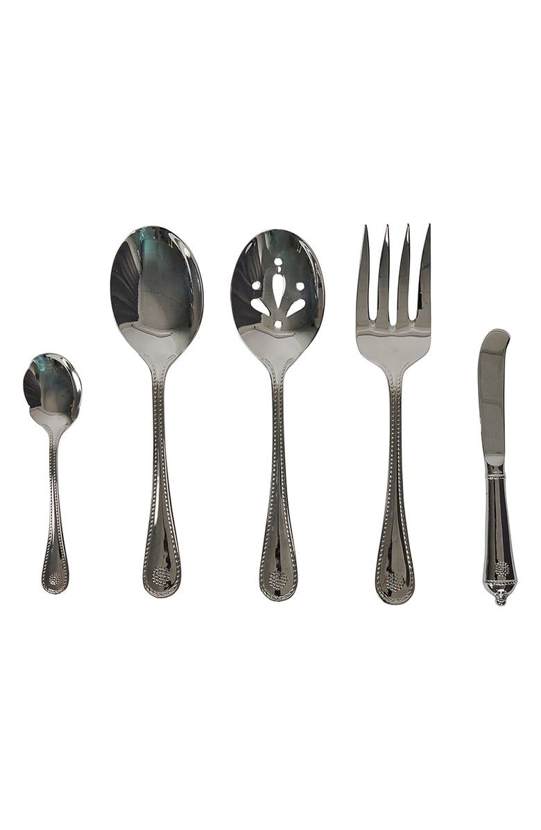 Juliska Berry & Thread 5-Piece Hosetess set, Main, color, Polished