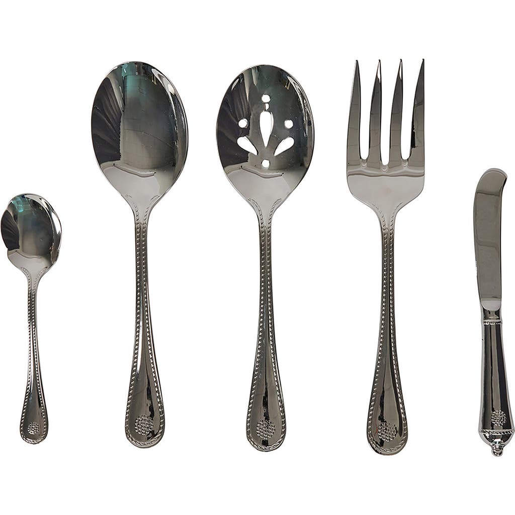 Juliska Berry & Thread 5-piece Polished Hostess Set In Polished