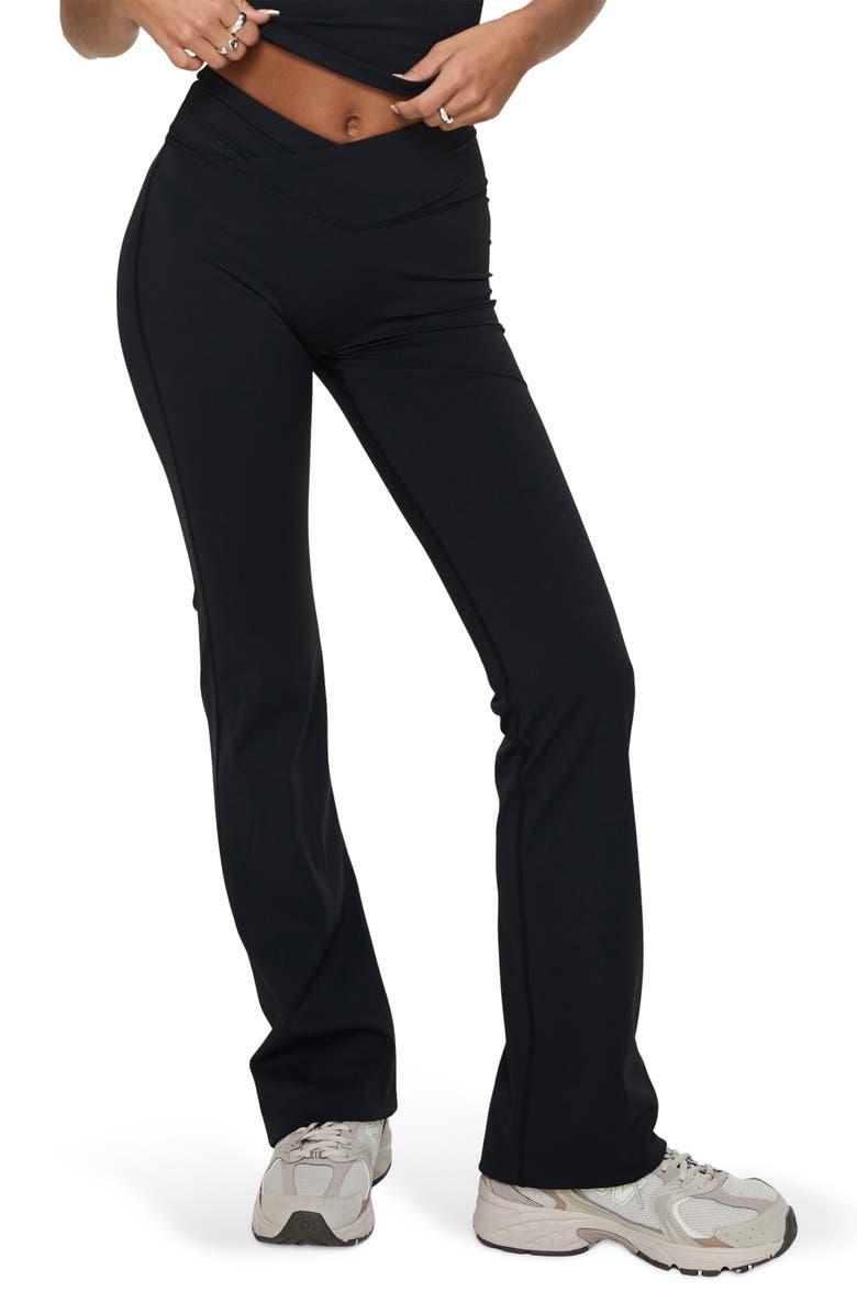 Princess Polly Sunday Sessions Flare Leggings, Main, color,