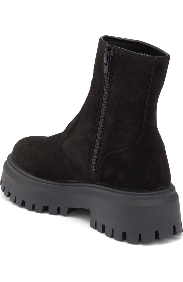 ASOS DESIGN Antigua Suede Sock Platform Boot, Alternate, color,