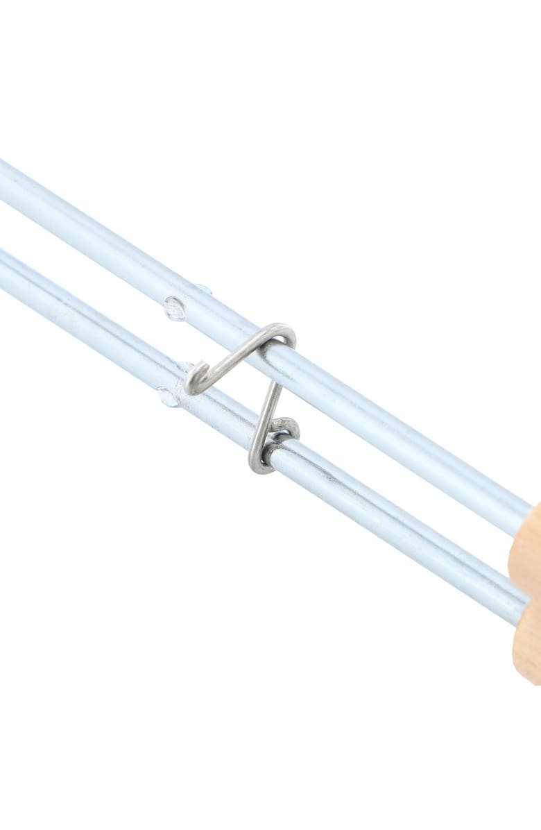 Megachef 8.26 Inch Cast Iron Pie Iron Outdoor/Camping Cookware with Long Handle, Alternate, color, Black