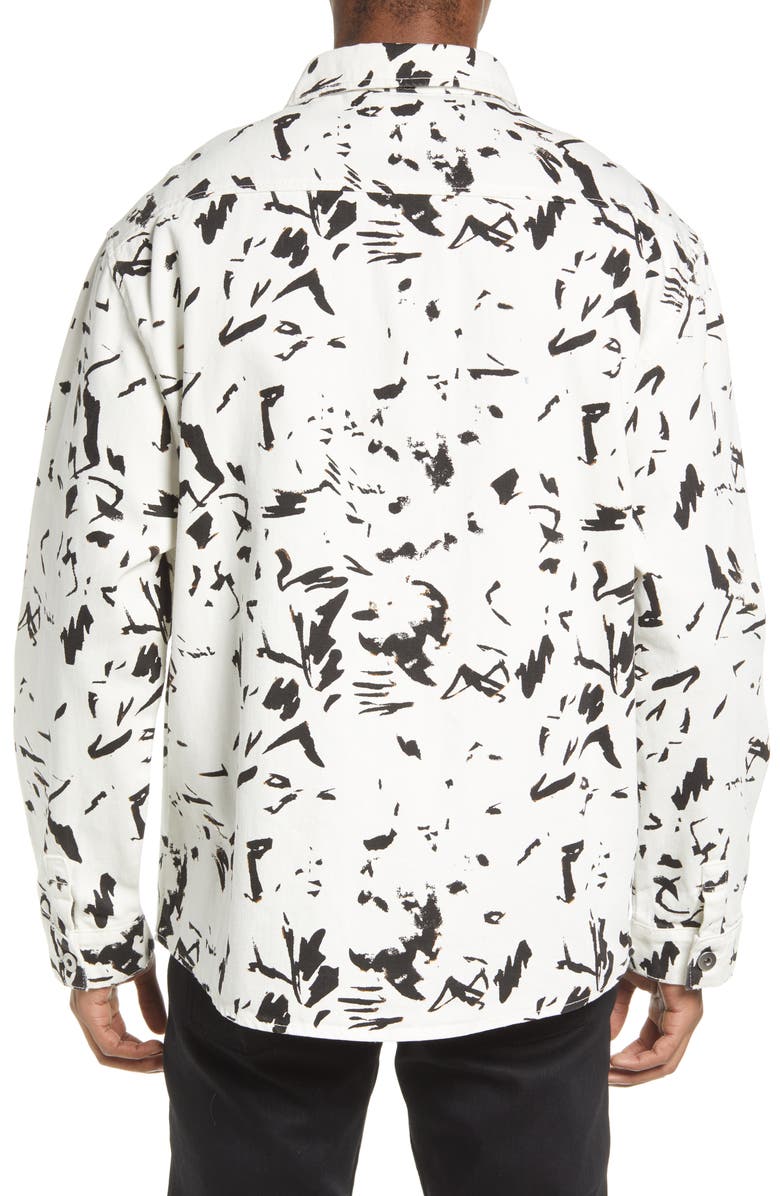 Nordstrom Cristina Martinez Gender Inclusive Denim Button-Up Shirt, Alternate, color, 