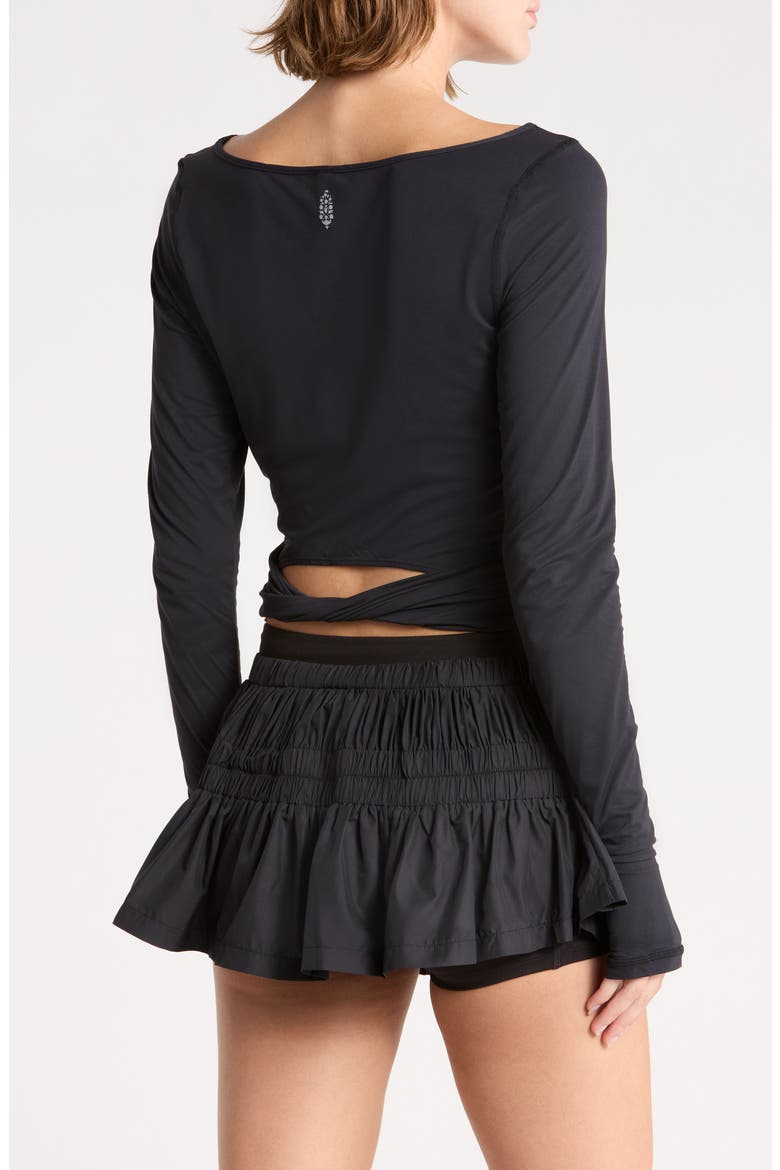 New Light UV Long Sleeve Layer, Alternate, color, BLACK
