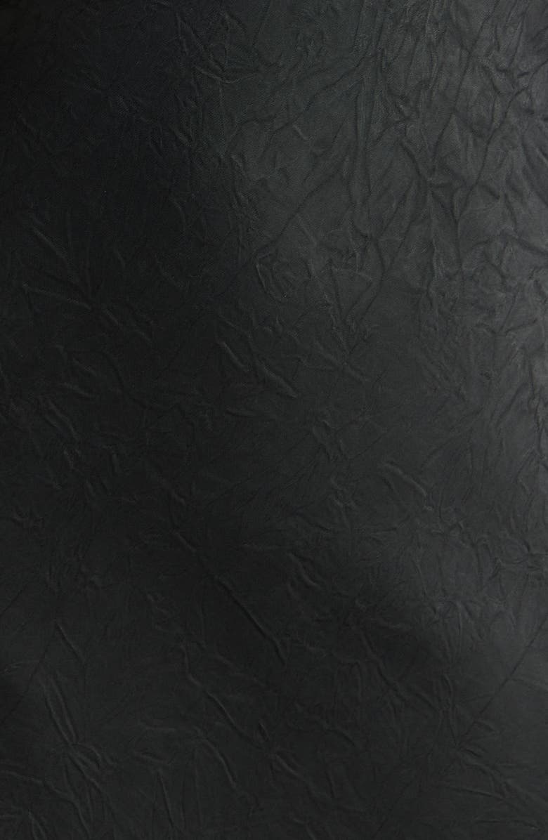 BOSS Orange Danden Crinkle Satin Maxi Dress, Alternate, color, Dark Grey