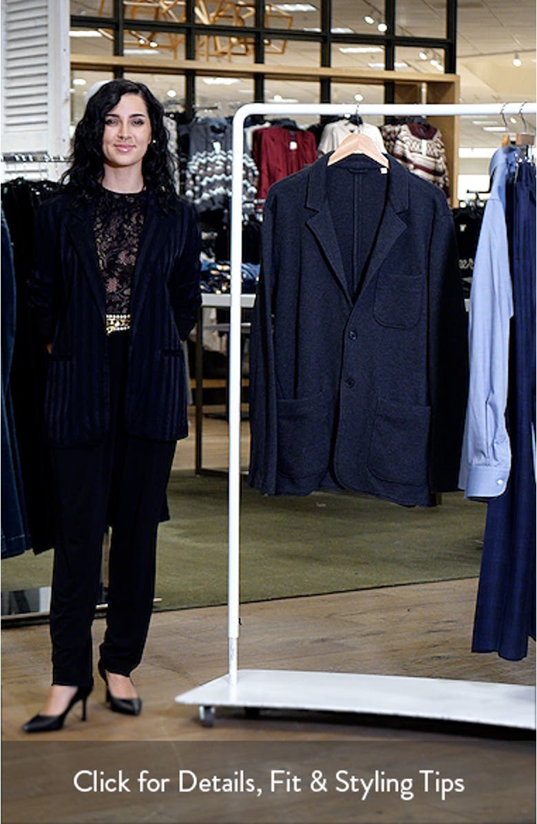 Heathered Knit Sport Coat, sales video thumbnail