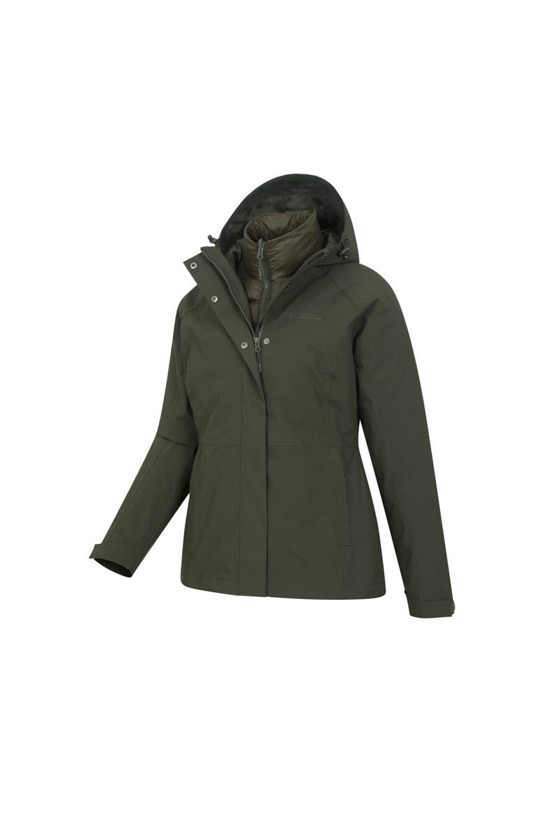 Alaskan 3 in 1 Padded Jacket, Alternate, color, Khaki Green