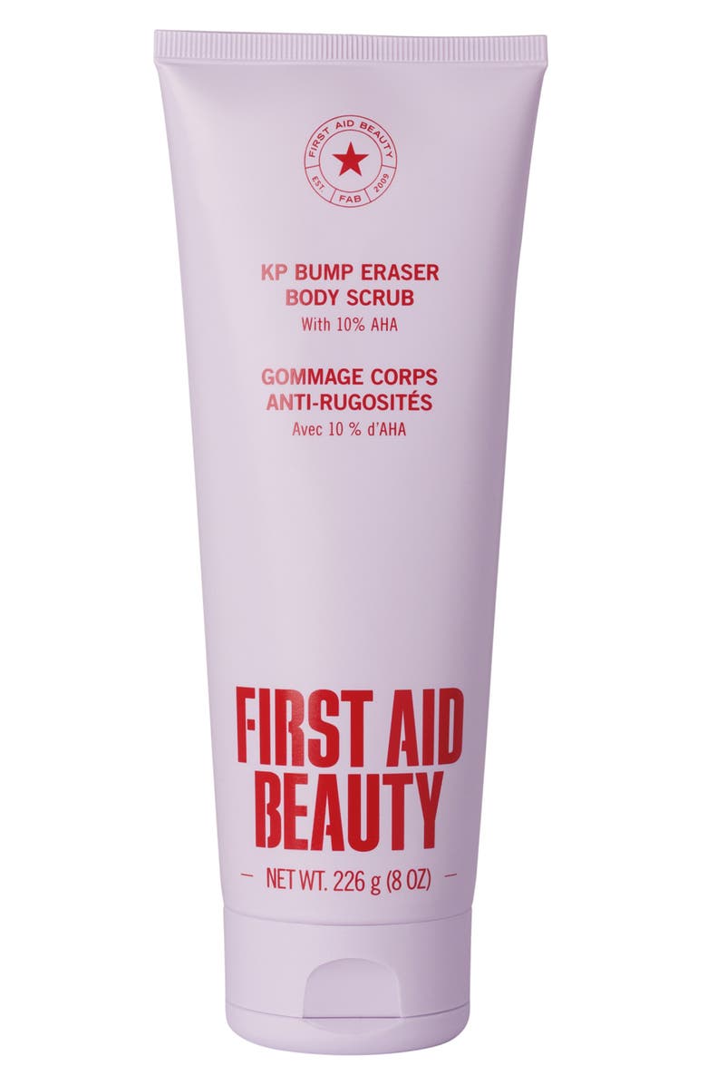 First Aid Beauty KP Bump Eraser Body Scrub with 10% AHA, Main, color, 
