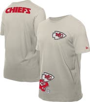 New Era Men's New Era Light Beige Kansas City Chiefs Multi Patch T-Shirt