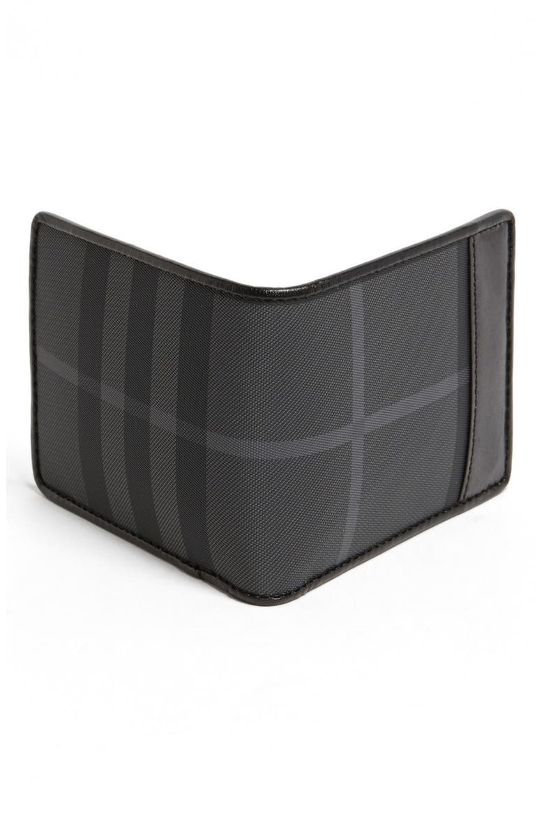 Check Small Bifold Wallet, Alternate, color, BRIT CHECK