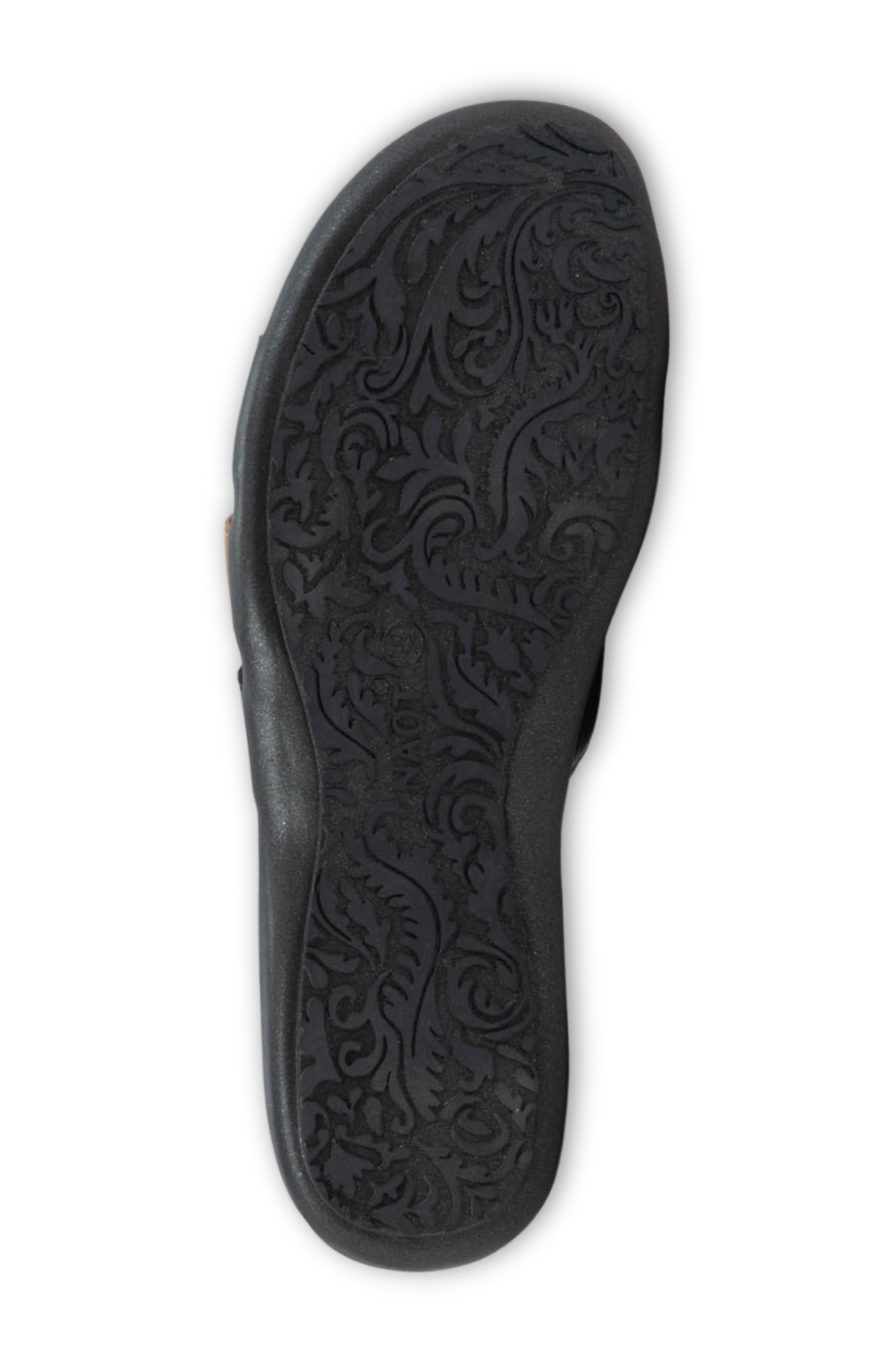 Liv Slide Sandal, Alternate, color, JET BLACK/ LATTE