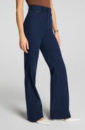 SPANX® Button Pocket High Waist Flare Leg Pants