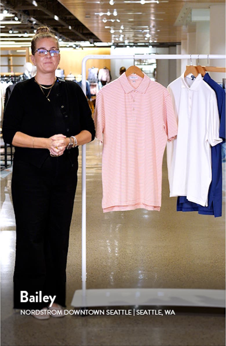 Dellroy Stripe Performance Mesh Polo, sales video thumbnail