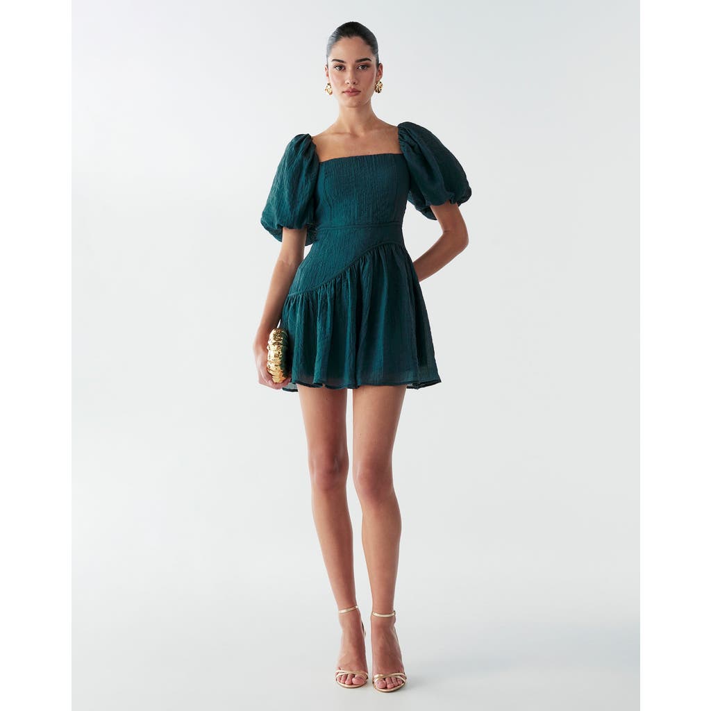 Bwldr Alanda Mini Dress In Animal Print
