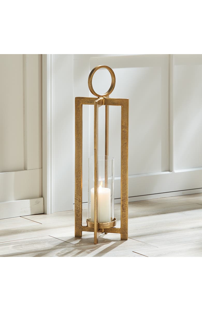 Napa Home & Garden Asola Lantern, Alternate, color, Gold