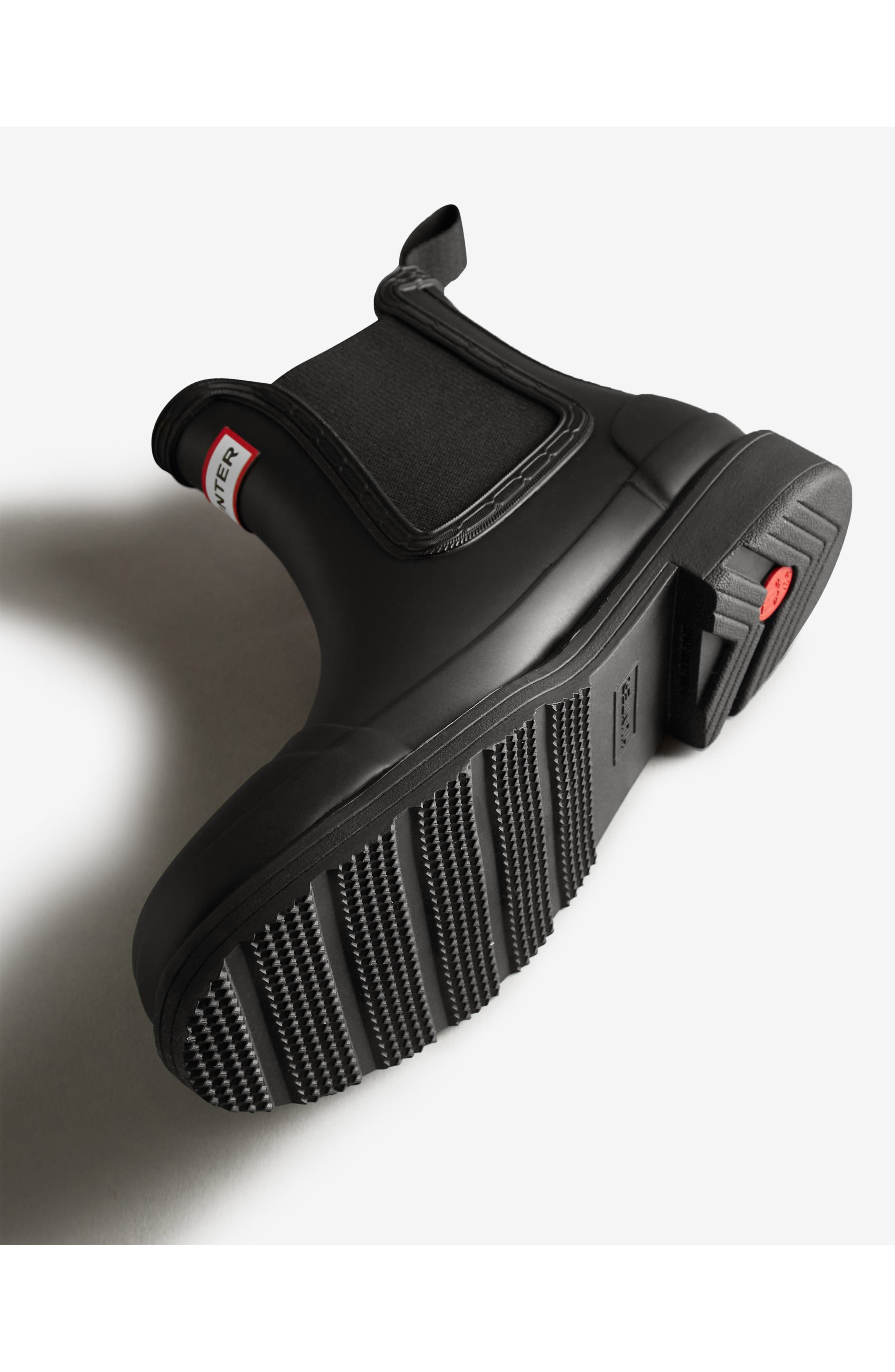 Hunter Commando Waterproof Chelsea Boot, Alternate, color, 