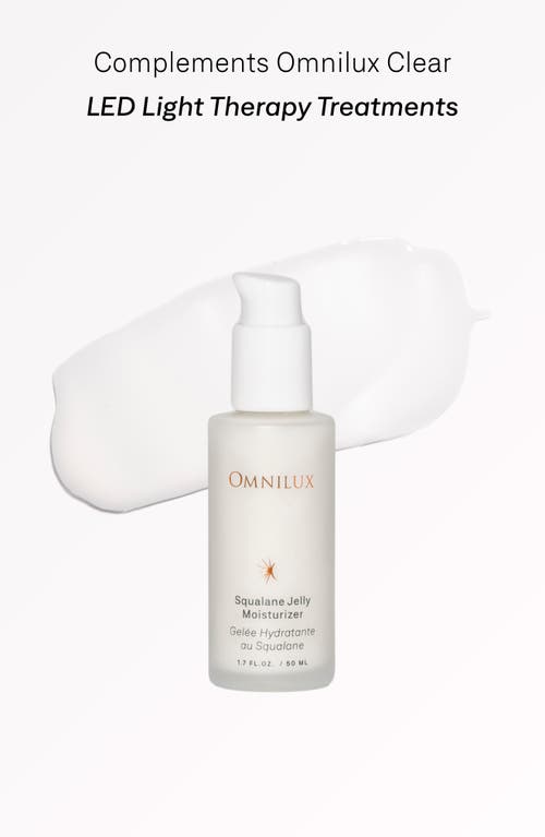 Omnilux Squalane Jelly Moisturizer In Transparent