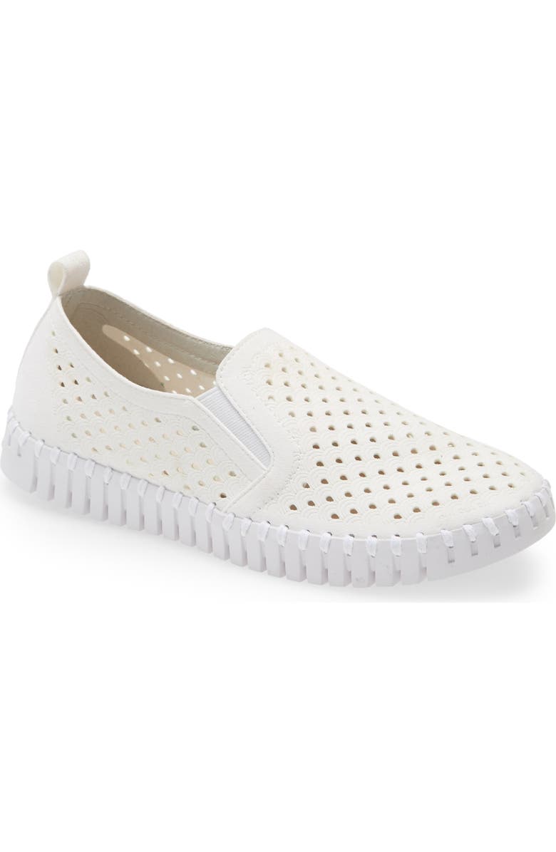 Ilse Jacobsen Tulip Slip-On Sneaker, Main, color, White