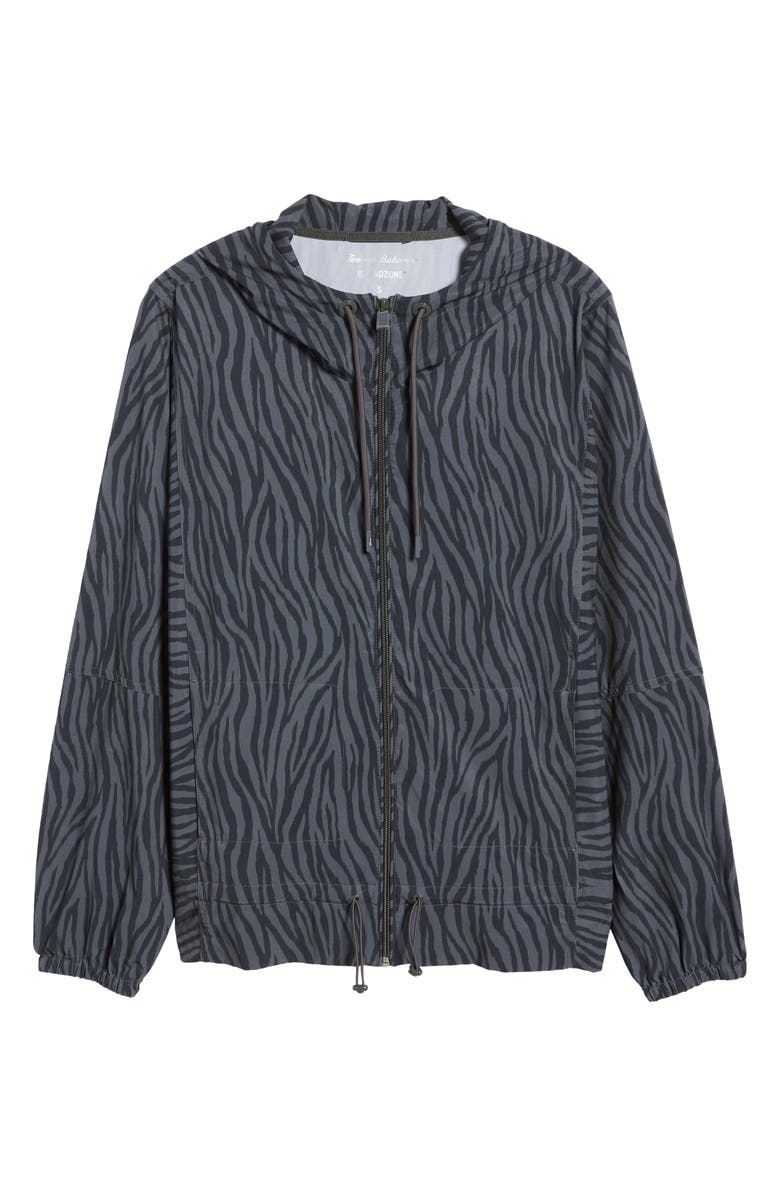 Tommy Bahama Alicia Zesty Zebra Zip Jacket, Alternate, color, 