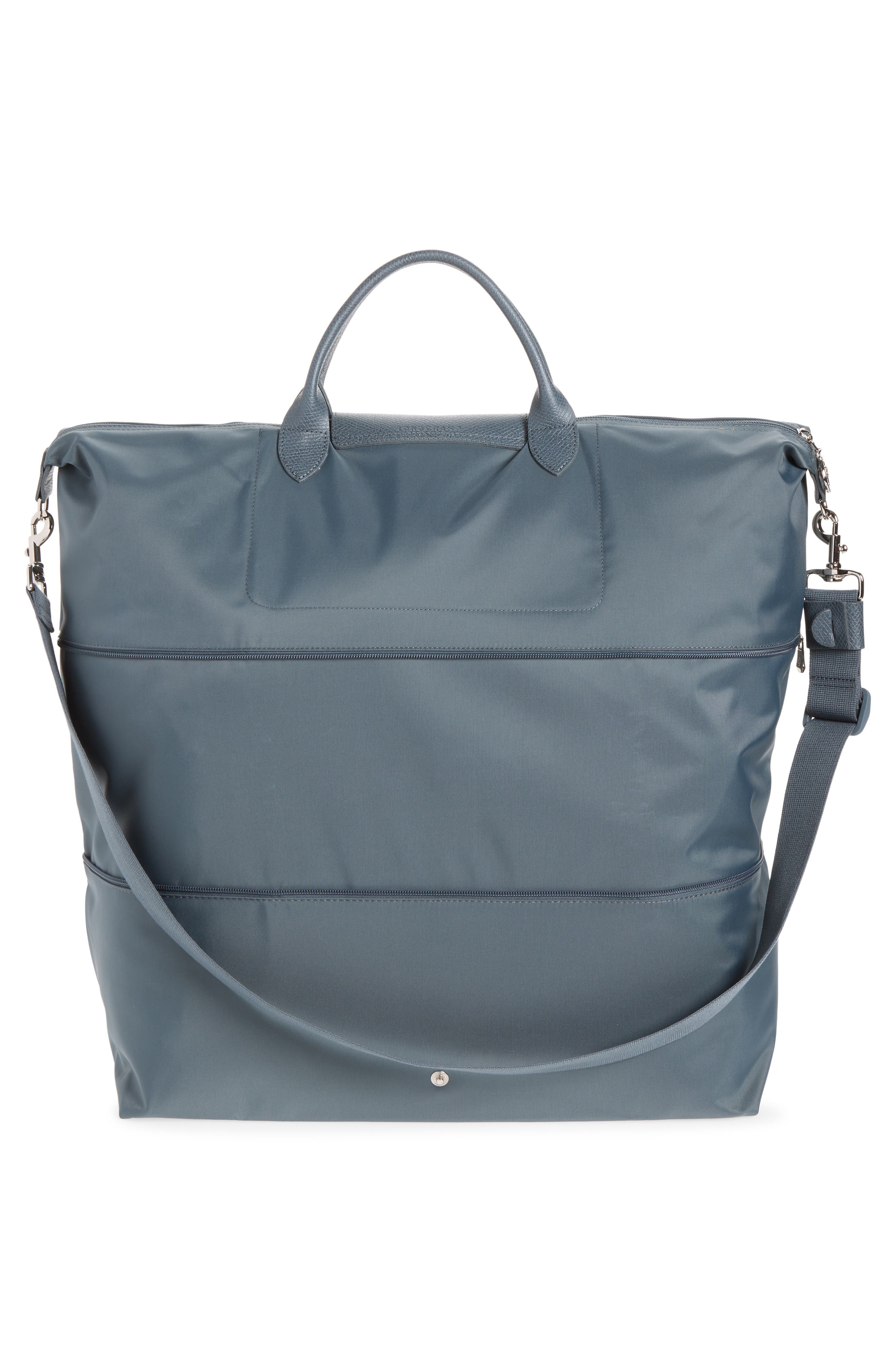 Le Pliage One S Canvas Travel Bag Expandable, Alternate, color, ANTHRACITE