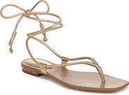 Veronica Beard Rosetta Ankle Wrap Sandal