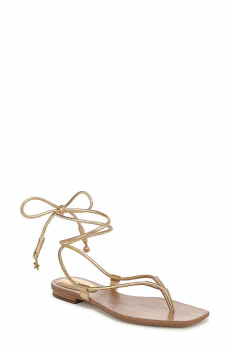 Rosetta Ankle Wrap Sandal