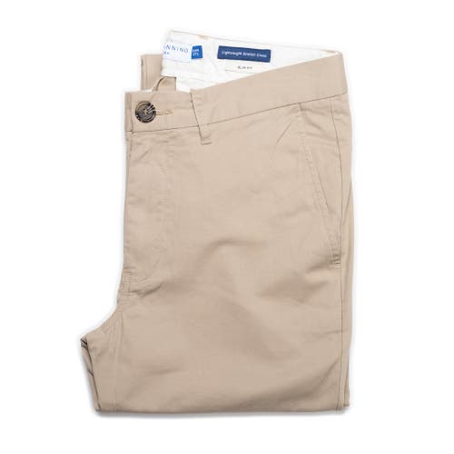 Peter Manning Lightweight Stretch Chinos Slim Fit
