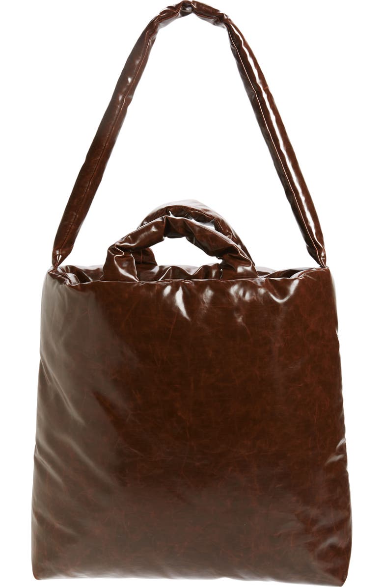 KASSL Medium Oiled Canvas Pillow Bag, Alternate, color,