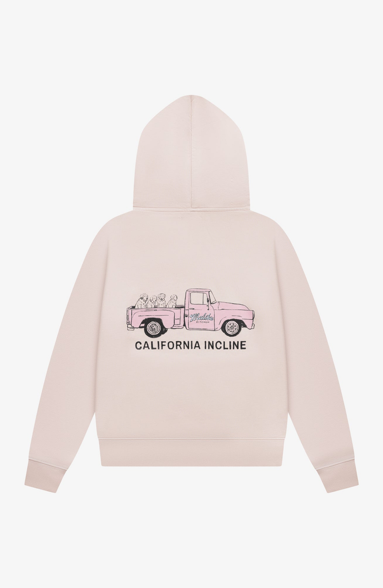 CALIFORNIA INCLINE Malibu Kitchen Hoodie, Alternate, color, Vintage Pink