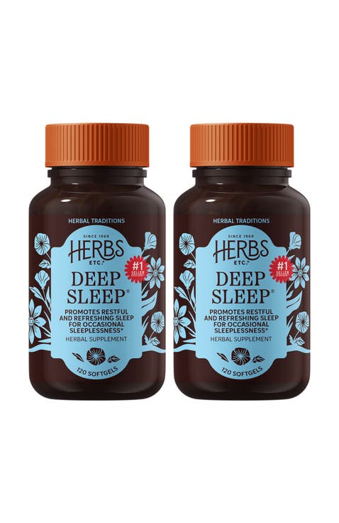Deep Sleep Herbal Sleep Support Softgels, 120 Count