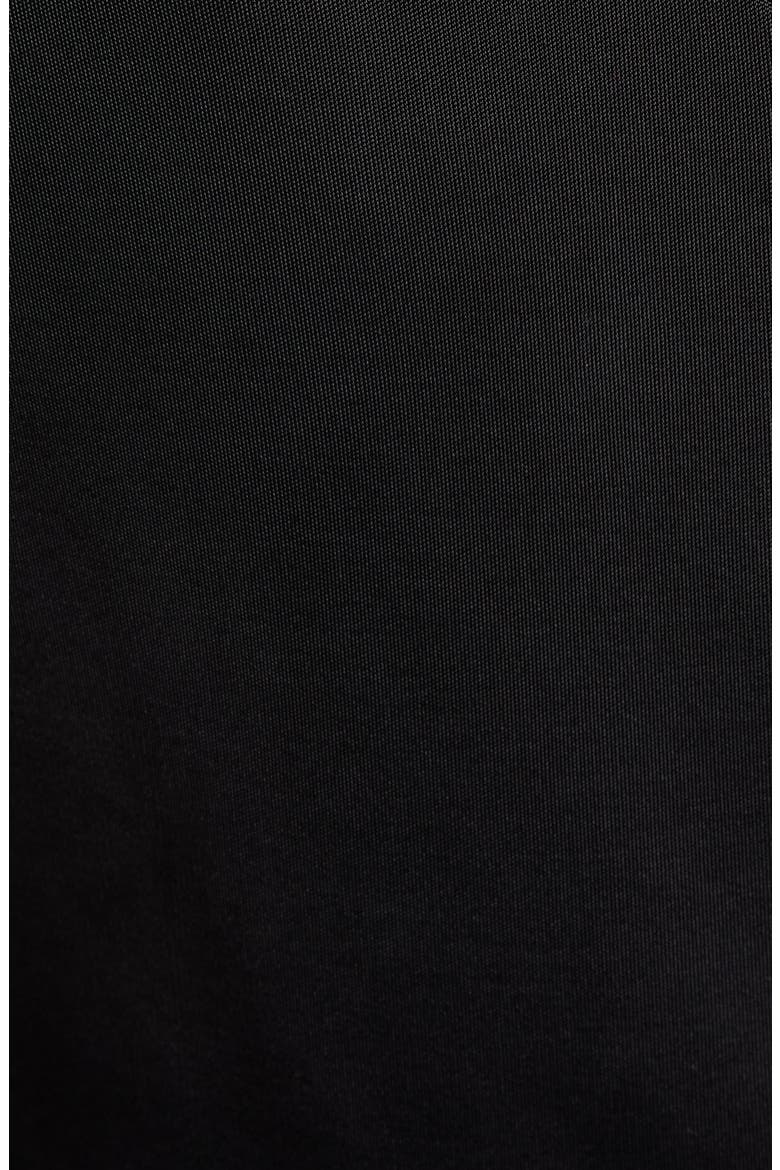 One-Shoulder Fluid Jersey Gown, Alternate, color, LB999 BLACK